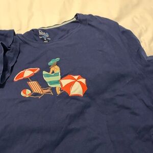 Croft & Barrow Navy Classic Tee